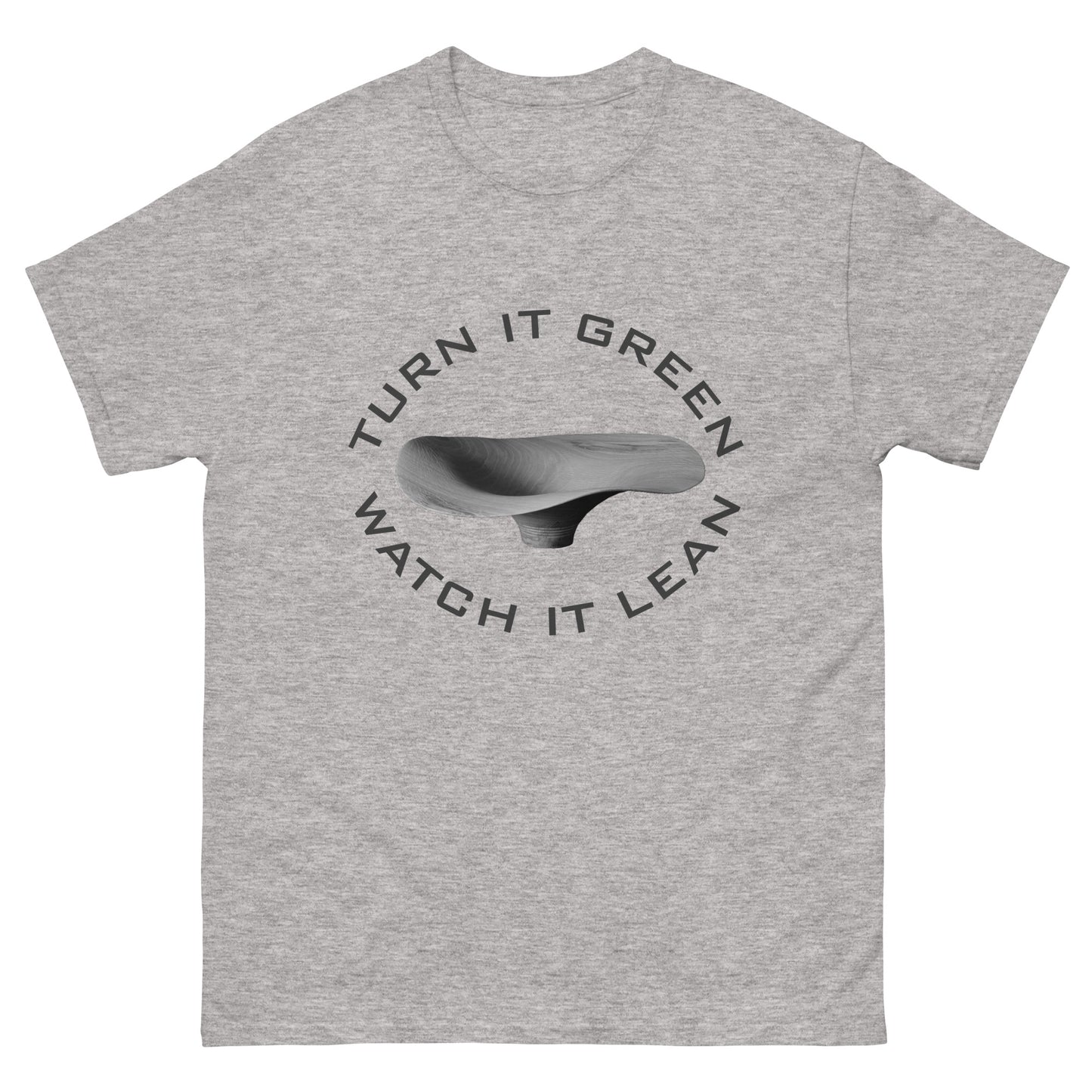 Turn It Green Woodturning t-shirt