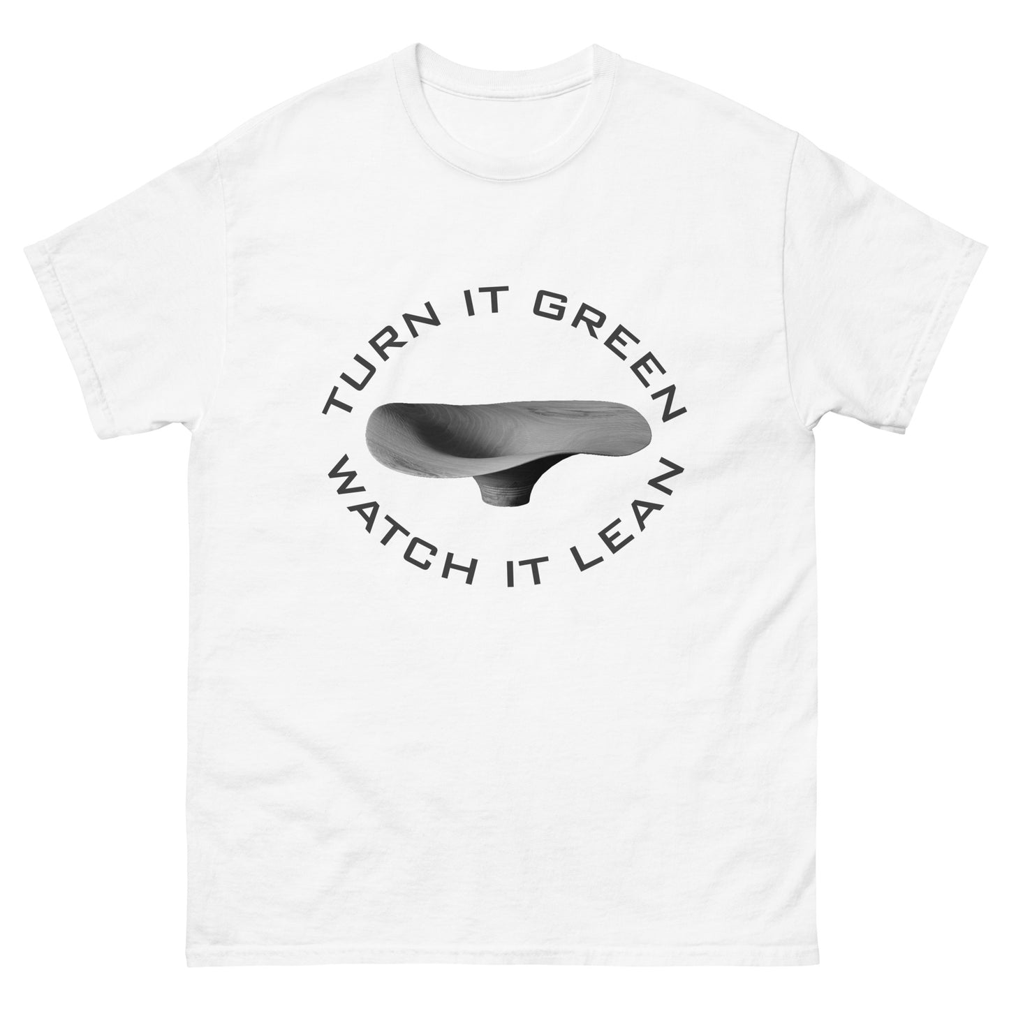 Turn It Green Woodturning t-shirt